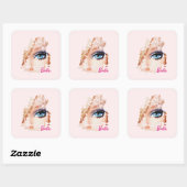 Sticker Carré Barbe (Feuille)