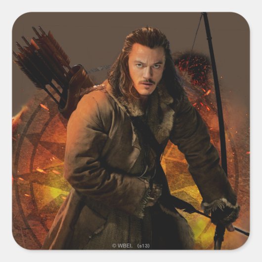 Sticker Carré BARD THE BOWMAN™ Graphic (Devant)