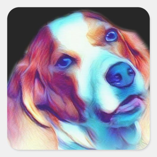 Sticker Carré Barnaby (Devant)