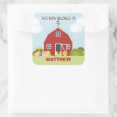 Sticker Carré Barnyard (Sac)