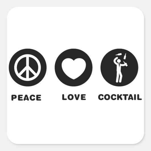 Sticker Carré Barre (Devant)