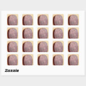 Sticker Carré Base d'un scarabée de mariage d'Amenhotep III (Feuille)