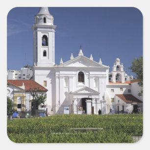 Sticker Carré Basilique Nuestra Senora del Pilar à Recoleta