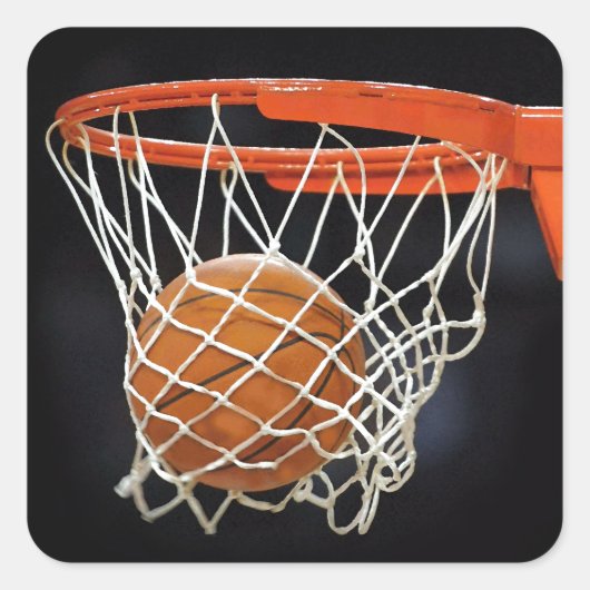 Sticker Carré Basket (Devant)