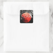 Sticker Carré Basket-ball (Sac)