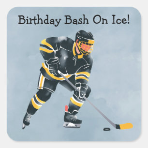 Sticker Carré Bassin Anniversaire Sur Glace