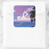 Sticker Carré Bat mitzvah pour Shelley (Sac)