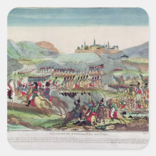 Sticker Carré Batailles de Wurtchen et Bautzen, le 20 mai 1813