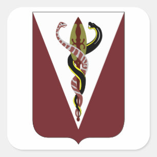 Sticker Carré Bataillon de soutien de la 325e Brigade