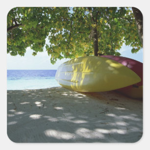 Sticker Carré Bateau