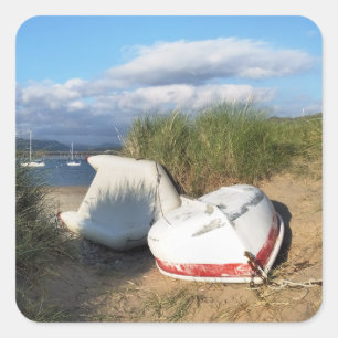 STICKER CARRÉ BATEAUX