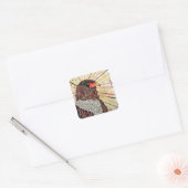 Sticker Carré Bateleur Eagle (Enveloppe)