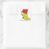 STICKER CARRÉ BÂTIMENTS DE LA LISTE DES BUCKET (Sac)