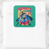 Sticker Carré Batman | Catwoman Under Mistletoe Naughty Or Nice (Sac)