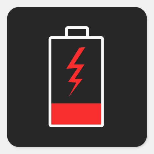 Sticker Carré Batterie basse (Devant)