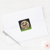 Sticker Carré Battes Vampire de Ketchup (Enveloppe)