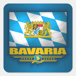 Sticker Carré Bavière