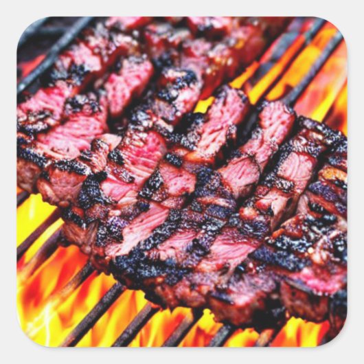 STICKER CARRÉ BBQ (Devant)