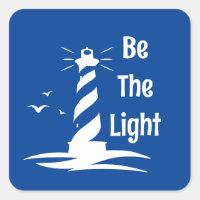 Be Light Lighthouse White Silhouette Style Coa