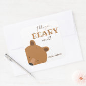 Sticker Carré Beary Many Bear Classroom Valentine (Enveloppe)