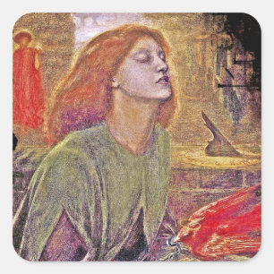 Sticker Carré Beata Beatrix