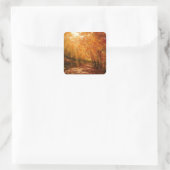 Sticker Carré Beau automne (Sac)