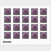 Sticker Carré Beau rose violet (Feuille)