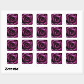 Sticker Carré Beau rose violet (Feuille)