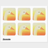 Sticker Carré Beauté 1998 (Feuille)