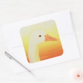 Sticker Carré Beauté 1998 (Enveloppe)