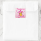 Sticker Carré Beauticier Chick #8 (Sac)