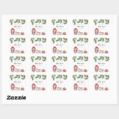 Sticker Carré Bébé Casse-Noisette (Feuille)