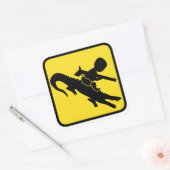 Sticker Carré Bébé croc (Enveloppe)