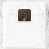 Sticker Carré bébé dragon (Sac)