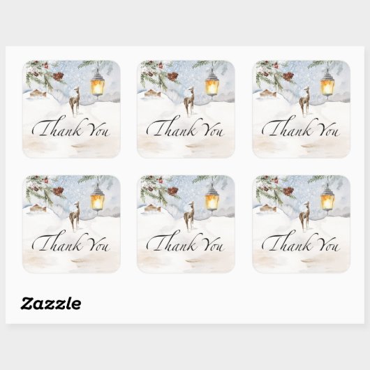 Sticker Carré Bébé il fait froid dehors à feuillage persistant m (Feuille)