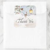 Sticker Carré Bébé il fait froid dehors à feuillage persistant m (Sac)