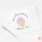 Sticker Carré Bébé Sprinkle Carré de douche (Enveloppe)