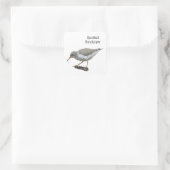 Sticker Carré Bécasseau tacheté (Sac)