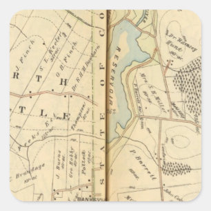 Sticker Carré Bedford, New York 5