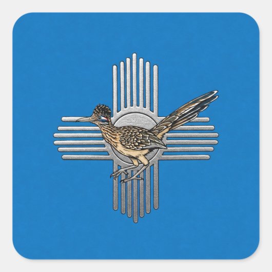 Sticker Carré Beep Beep (Devant)