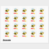 Sticker Carré BEESY Bee très occupée (Feuille)