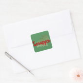 Sticker Carré Bélarus (Enveloppe)