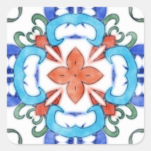 Sticker Carré Belinda (Devant)