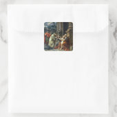Sticker Carré Belisarius Begging for Alms, 1781 (Sac)