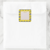 Sticker Carré Belle construction (Sac)