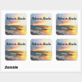 STICKER CARRÉ BELLE CROYANCE EN MIRACLES SCELER DESIGN (Feuille)