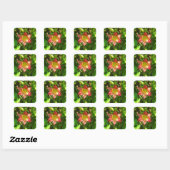 Sticker Carré Belle Lily (Feuille)