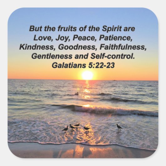 STICKER CARRÉ BELLES GALATIENNES 5 SOLEIL (Devant)