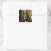 Sticker Carré Bénédiction du Christ 2 (Sac)