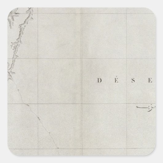 Sticker Carré Benisouif, Egypte (Devant)